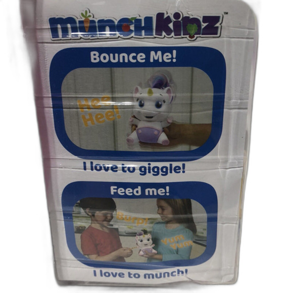 New Munchkinz (Lily/ Lilly ) Unicorn Interactive Pet Eats, Talks, 30+ Sounds Nib - Picture 4 of 5